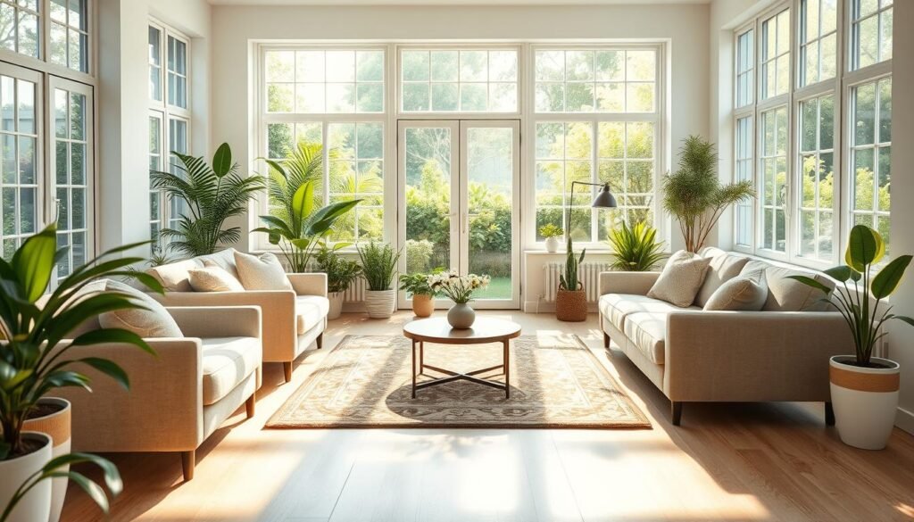 חלל פתוח מואר ונעים