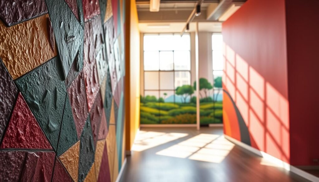 קירות מעוצבים בצורה יצירתית